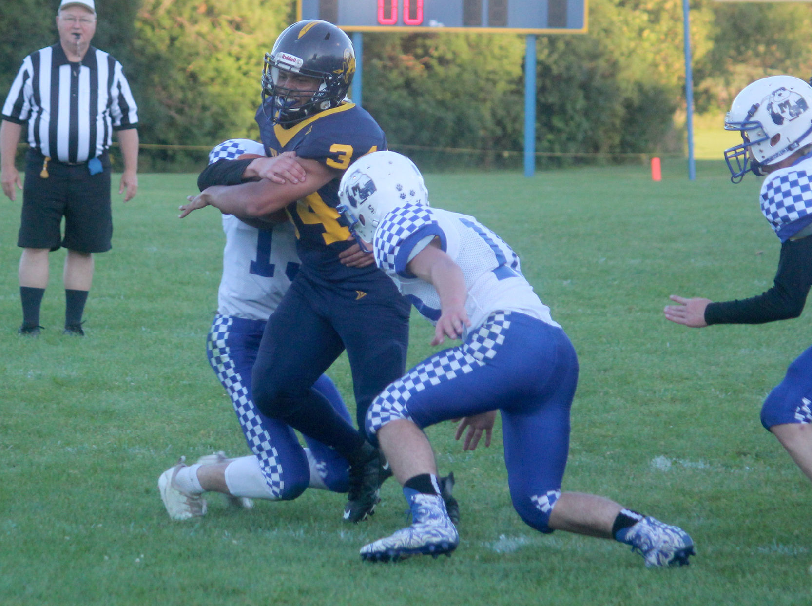 Mellen at New Auburn football 8-30-19